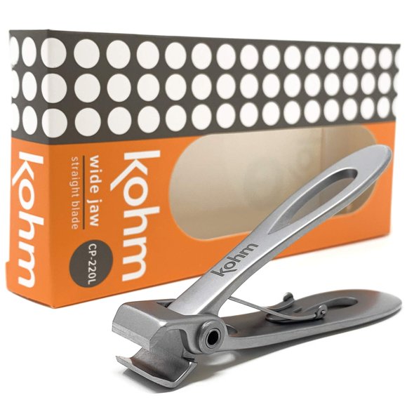 Cortauñas KOHM para uñas gruesas Heavy Duty Silver