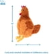 thumbnail image 3 of Juguete masticable interactivo Squeaky Dog Best Pet Supplies, pollo arrugado, 3 of 5
