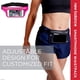 thumbnail image 3 of Riñonera para correr, soporte para teléfono, riñonera fina para entrenamiento con bolsillo para pantalla táctil, 3 of 5