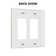 thumbnail image 4 of Placa de pared Wmhusu de 2 vías en madera rústica marrón – pack de 2, 4 of 8