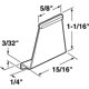 thumbnail image 2 of Spline Channel Prime-Line PL 14622 1,6 cm de profundidad x 2,7 cm de largo, color negro, 2 of 4