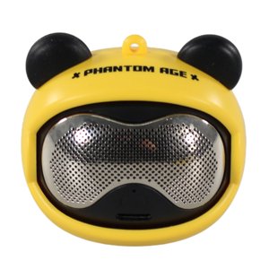 Tecnolab - Parlante Bluetooth Multiface 5W Con Colgante Amarillo - Ps