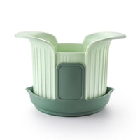 Xusx111 - Slicer De Fruta, 8 Rodajas Cortadora De Manzana De Trabajo Pesado Con Soporte, Apple Corer & Tomato Slicer Con Manija De Comodidad, Hasta 3,8 En Manzanas, La Nueva Cortadora De Manzana Y Cor