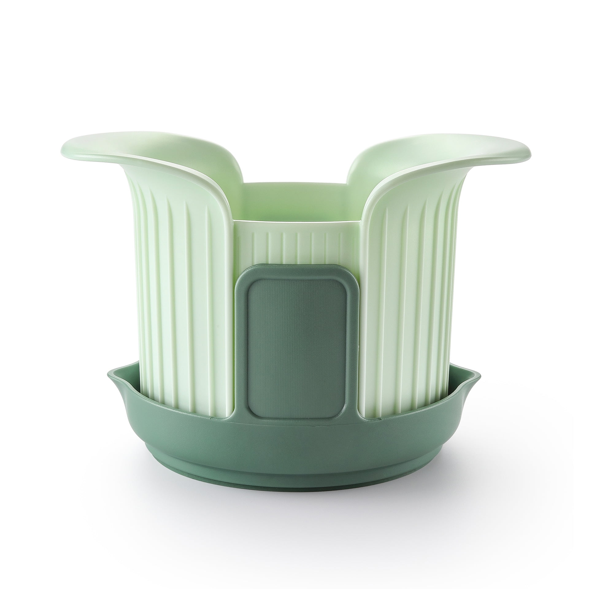 Xusx111 - Slicer De Fruta, 8 Rodajas Cortadora De Manzana De Trabajo Pesado Con Soporte, Apple Corer & Tomato Slicer Con Manija De Comodidad, Hasta 3,8 En Manzanas, La Nueva Cortadora De Manzana Y Cor