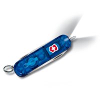 Navaja Signature Lite Color Rojo Traslúcido Victorinox