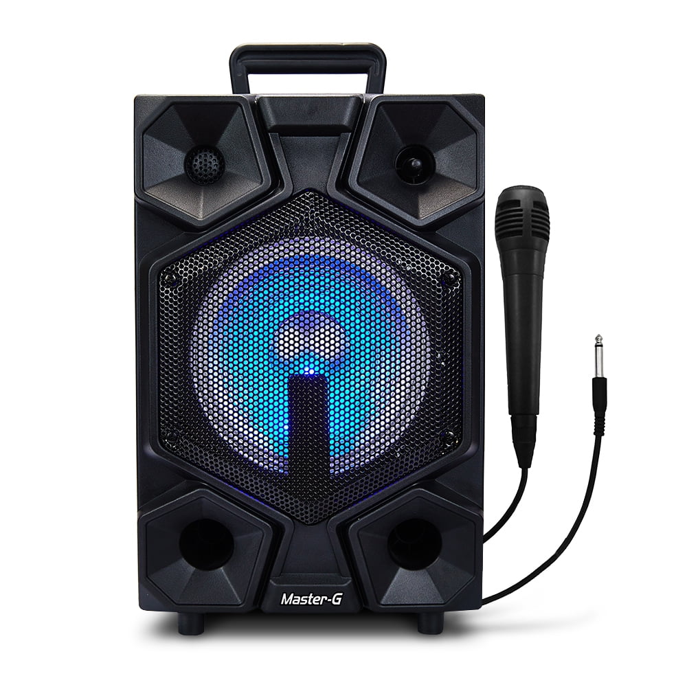 Parlante Karaoke Portátil Bluetooth Master G 8  Spb8B