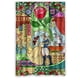 thumbnail image 1 of Cortina de ducha de La Bella y la Bestia, juego de cortinas de baño con ganchos, tamaño 48 x 72 pulgadas, 1 of 3