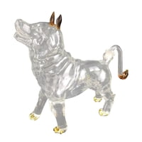 Magideal - Decantador Creativo Tipo Del Zodiaco Decorativo En Apariencia De Perro Contenedor De Animales Soporte Más Para El Auto Año De Nuevo