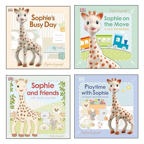 Libros infantiles DK Sophie la girafe: set de 4 libros