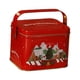 thumbnail image 2 of Latas De Regalo De Navidad, Contenedor De Galletas Rectangular Vacío Para Pasteles, Manualidades, Joyería, Rojo, 2 of 5