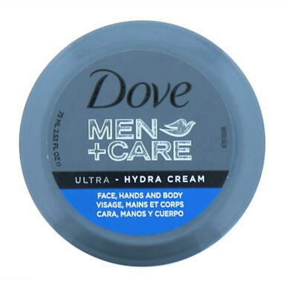 Crema hidratante Dove Men+Care Ultra-Hydra 75 ml, paquete de 1