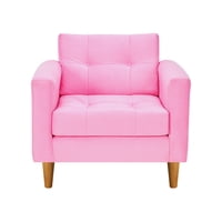 Bodevir - Sofa Retro 1C Felpa 04 Rosado