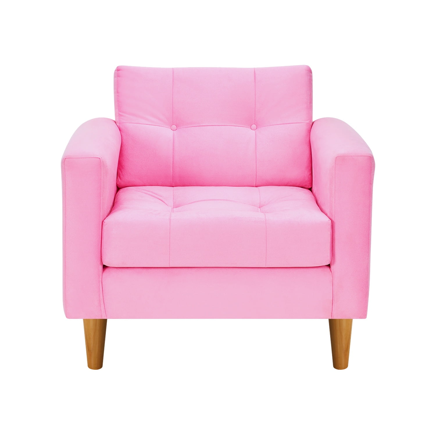 Bodevir - Sofa Retro 1c Felpa 04 Rosado