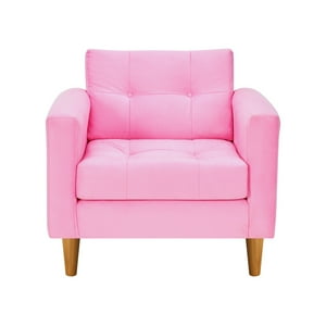 Bodevir - Sofa Retro 1C Felpa 04 Rosado