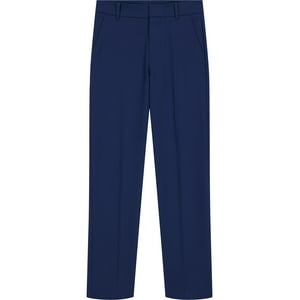 Pantalones Tommy Hilfiger Para Niños Con La Parte Delantera Plana, Recto, 16, Azul