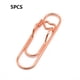 thumbnail image 1 of 5pcs Multi-Functional Metal Pen Clips - Perfect Bookmarks & Stationery Tool For Notebooks!, 1 of 4