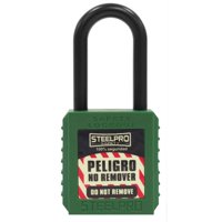Candado Steelpro Dielectrico Verde