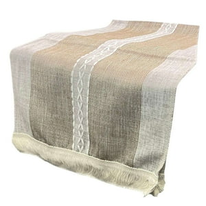 Oem - Mantel Camino De Mesa Rectangular Tejido Bordado 180X37Cm