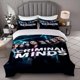 thumbnail image 1 of Criminal Minds Poster Themed Bedding Three-Piece Set Duvet Cover and Pillowcase Set Soft and Comfortable, 1 of 1