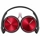 thumbnail image 2 of Audífonos On Ear MDR-ZX310 con Cable Rojo, 2 of 3