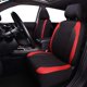 thumbnail image 3 of Fundas para asientos de coche Flying Banner, fibra de carbono, malla de aire, color rojo, 3 of 9