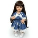 thumbnail image 1 of Muñeca Bebé Realista De 55 Cm 100% Silicon Con Vestido Y Accesorios, 1 of 4
