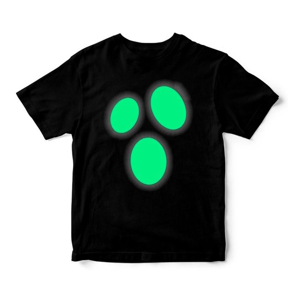 Polera Niño Adulto Halloween Ghost Brilla En La Oscuridad