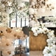 thumbnail image 2 of 116pcs, 18/12/10/5 Inch White And Golden Balloon Garland Arch Set Wedding Baby Birthday Bachelorette Engagement Anniversary Party Backdrops DIY Decoration, 2 of 2