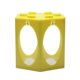 thumbnail image 3 of Mini Pecera Paisaje Adorno Transparente Acuario Redondo Amarillo, 3 of 5