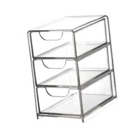 Ioensy - Organizador De Cosméticos Y Perfumes Para Tocador, Escritorio, Oficina, Vestidor, 3 Capas