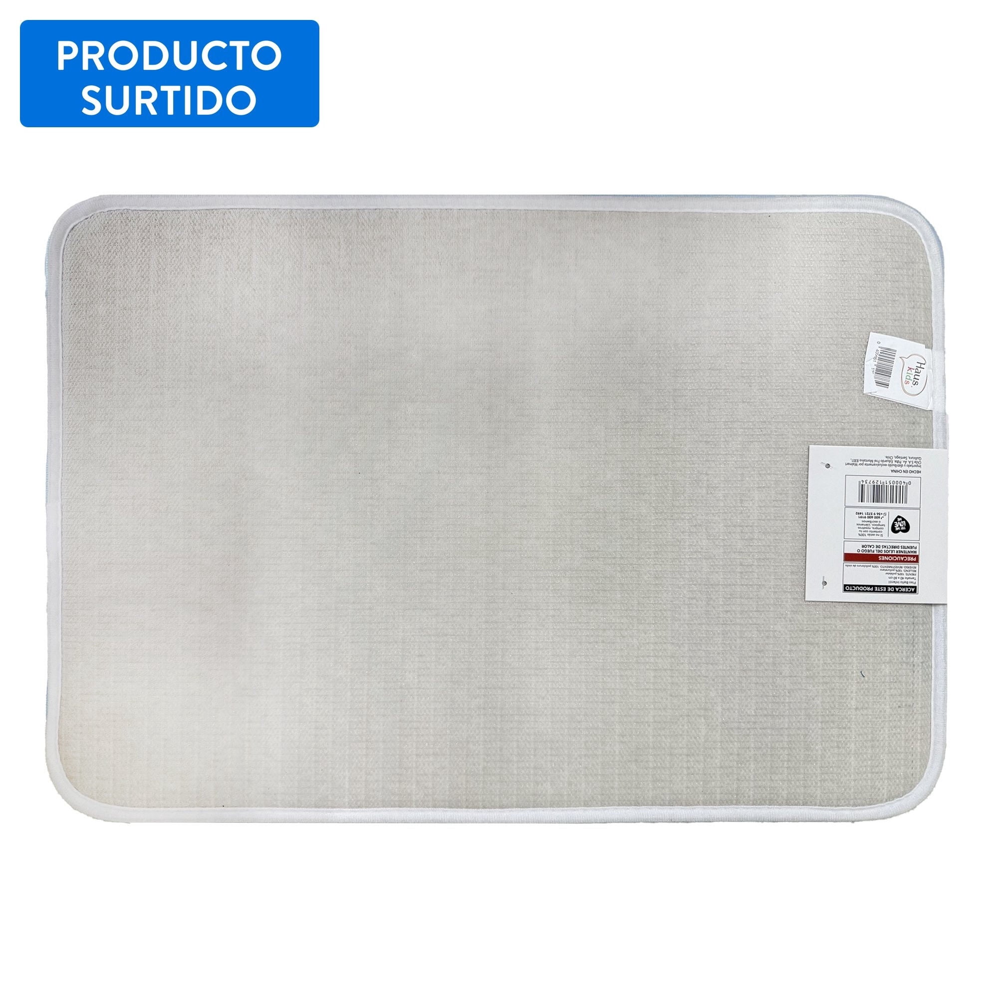 Piso Baño Kids 40x60cm 100% Poliester Surtido Haus Kids