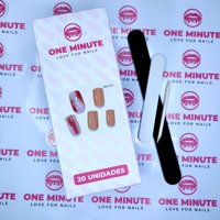 One Minute - Uñas Gel Semicuradas Diseño 031