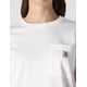 thumbnail image 5 of Remera Carhartt WK87 Mujer Blanca con Bolsillo Talle XL, 5 of 5