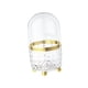 thumbnail image 2 of Estante Giratorio De 360 Grados Para Brochas De Maquillaje Para Tocador De Baño De Encimera Transparente Con Tapa, 2 of 5