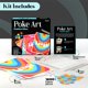 thumbnail image 2 of Kit de Arte Poke Unwynd Vibras Positivas – Ramo de Flores, 2 of 9