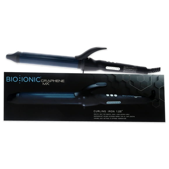Rizador Bio Ionic Graphene MX Azul 1,25 Pulgadas Mujer