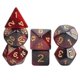 thumbnail image 3 of 7x Polyhedral Dice Party Game Juego De Dados Para DND Table Game Star Red, 3 of 5