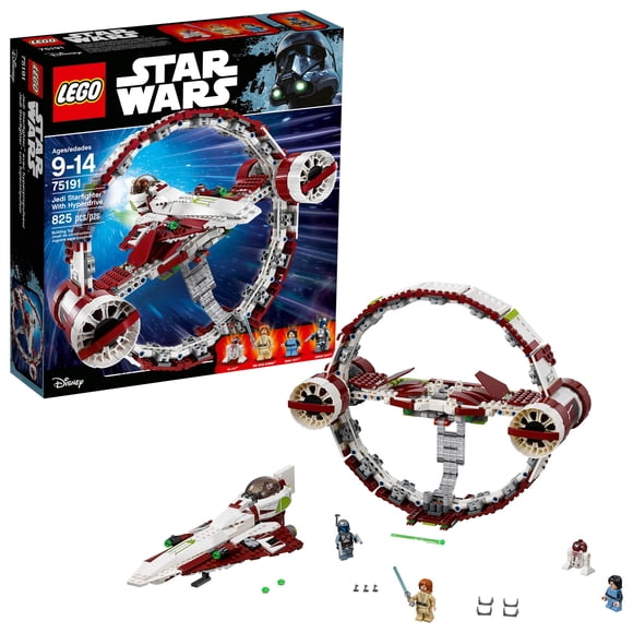 Kit de construcción LEGO Star Wars Jedi Starfighter con Hyperdrive