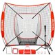 thumbnail image 1 of Red de Entrenamiento de Béisbol y Softbol BaseGoal 6x6 pies con Tee de Batting, 1 of 9