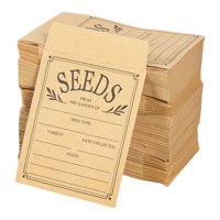 Ioensy - 100 Sobres Para Guardar Semillas. Organizador De Semillas Para Organizar Artículos Pequeños.