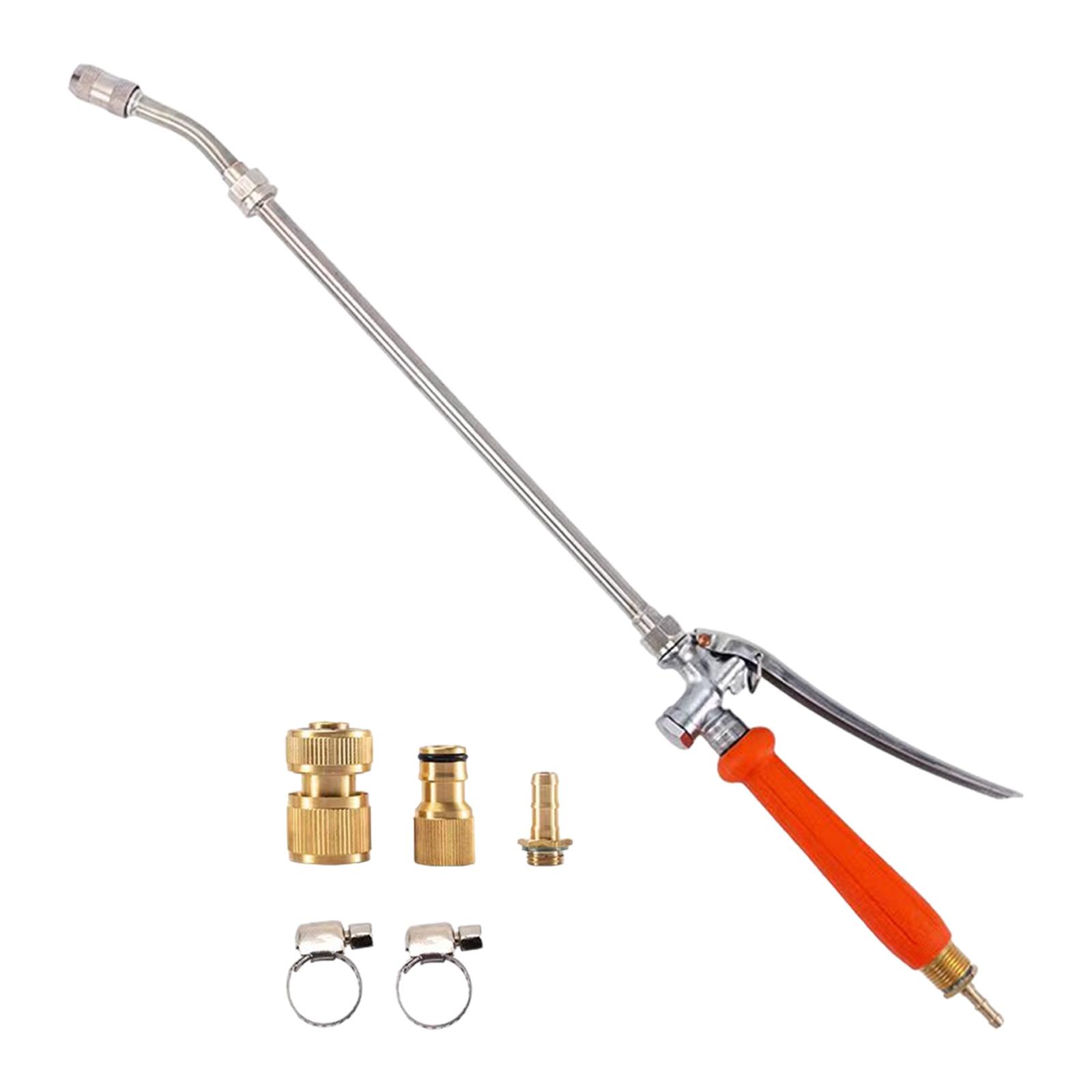 Ioensy - Varillas Pulverizadoras De Acero Inoxidable Con Válvulas De Cierre Varillas De Riego De Repuesto De 72 Cm Con M6M10