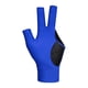 thumbnail image 2 of Guante De Billar De Tres Dedos Antideslizante Mano Izquierda Para Mujeres Hombres Jugando En Interiores Azul, 2 of 5