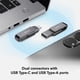 thumbnail image 3 of Unidad flash Lexar JumpDrive D400 128 GB USB 3.2 tipo C y tipo A, 3 of 8