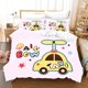 thumbnail image 1 of Yellow Propeller Duvet Quilt Covers Pillow Case Bedding Sets3-Piece Bedding Set (1 Duvet Cover + 2 Pillow Shams), 1 of 3