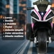 thumbnail image 3 of Moto Niños Electrica 3 Ruedas Hp4 Luces Y Sonido Rosada, 3 of 5