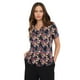 thumbnail image 1 of Polera Mujer Ojetillos Negro Print Corona, 1 of 6
