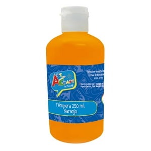 Tempera 250 Ml Naranjo Art & Craft