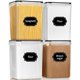 thumbnail image 1 of Contenedores de almacenamiento de alimentos PRAKI, grandes, 5,2 L, sin BPA, 4 unidades, 1 of 7