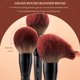 thumbnail image 5 of Set de brochas de maquillaje Jessup Premium Synthetic 21 piezas T271 Black, 5 of 9