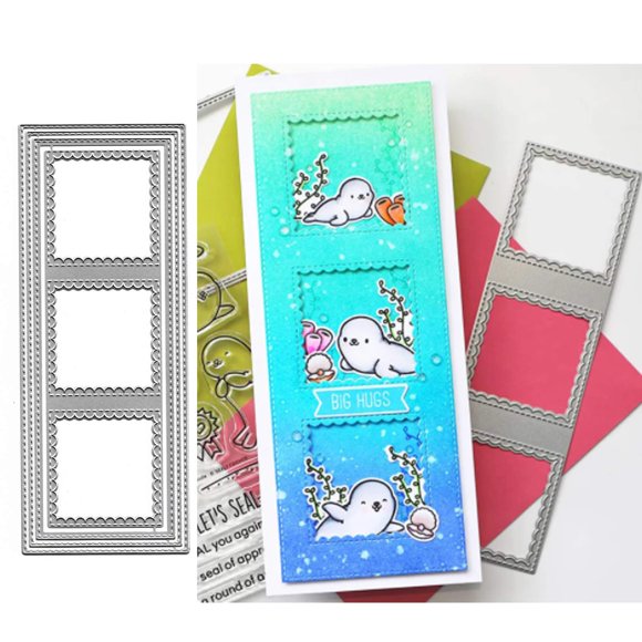 Troquel metálico Suds&WH 19,6 × 7,5 cm Navideño